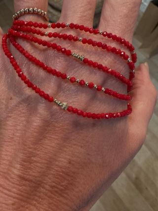 Často chcete “něco červeného” … v přírodě se výrazně červený minerál nevyskytuje … ale … podařilo se mi najít probarvený...